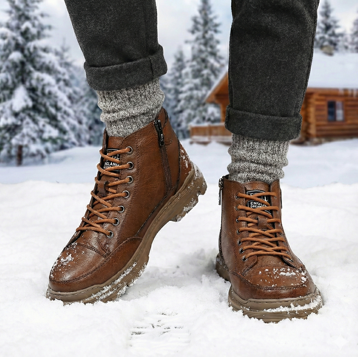 Herenlaarzen in vintage stijl - Brevik