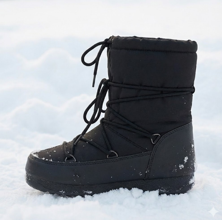 Waterdichte gedempte sneeuwlaarzen voor dames - Kolesa