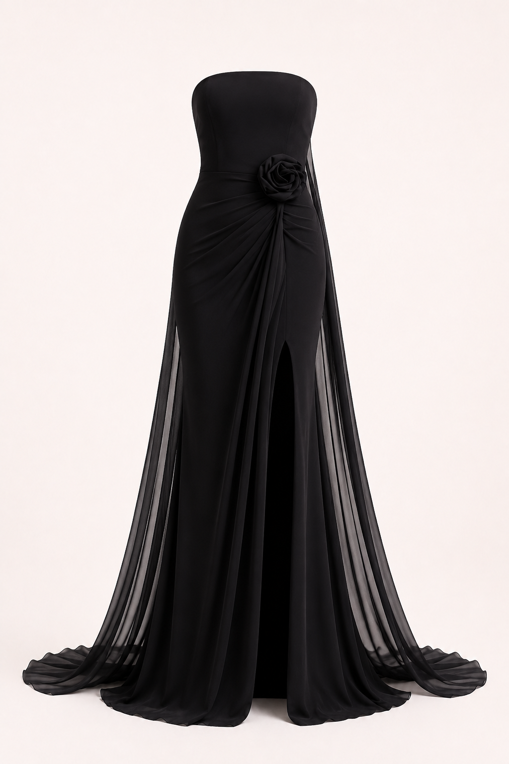 Elegante lange jurk voor dames, geschikt voor feesten en galas - Alruna
