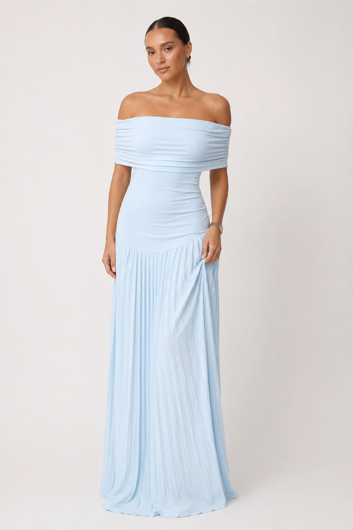 Elegante lange jurk voor dames, geschikt voor feesten en bruiloften - Melissa