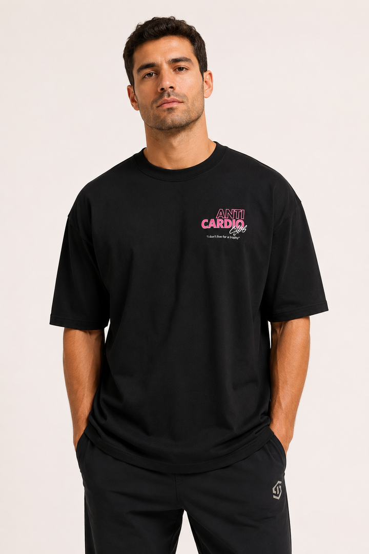 Oversized trainingsshirt met grafische print - Jannik
