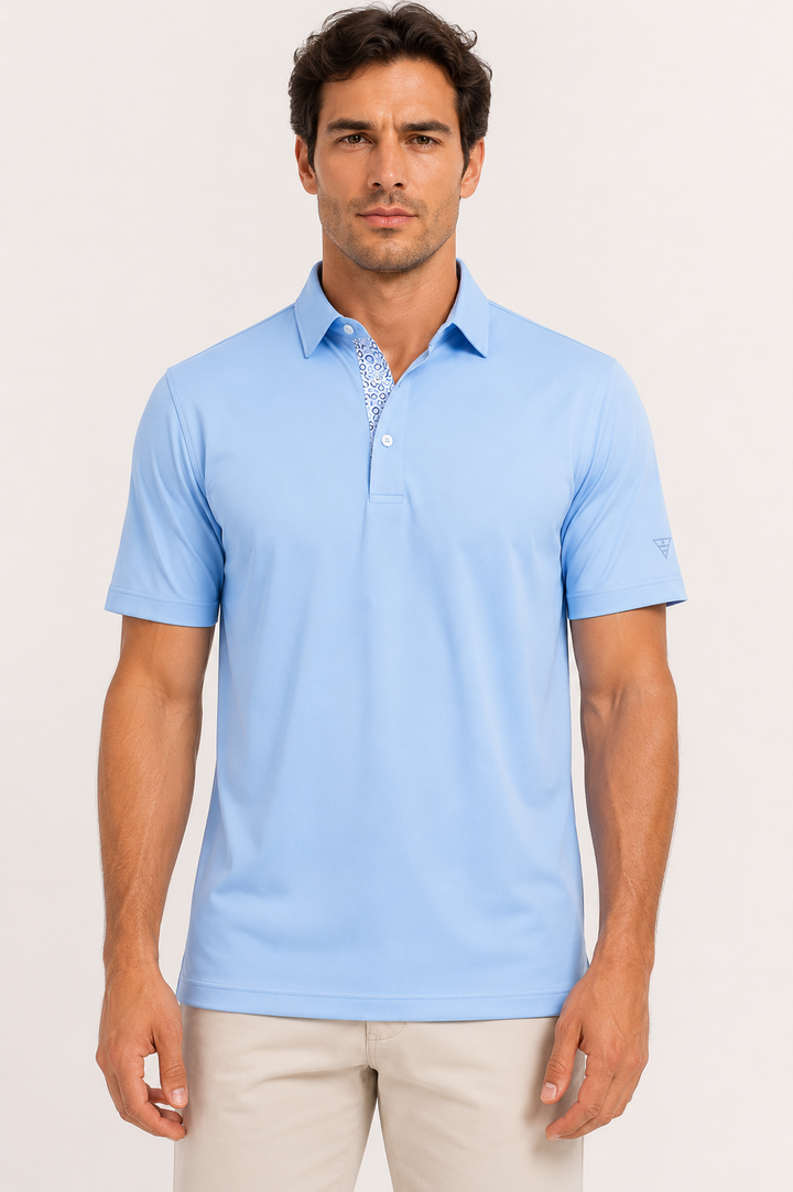Ademend en sneldrogend herenpoloshirt met korte mouwen - Norbert