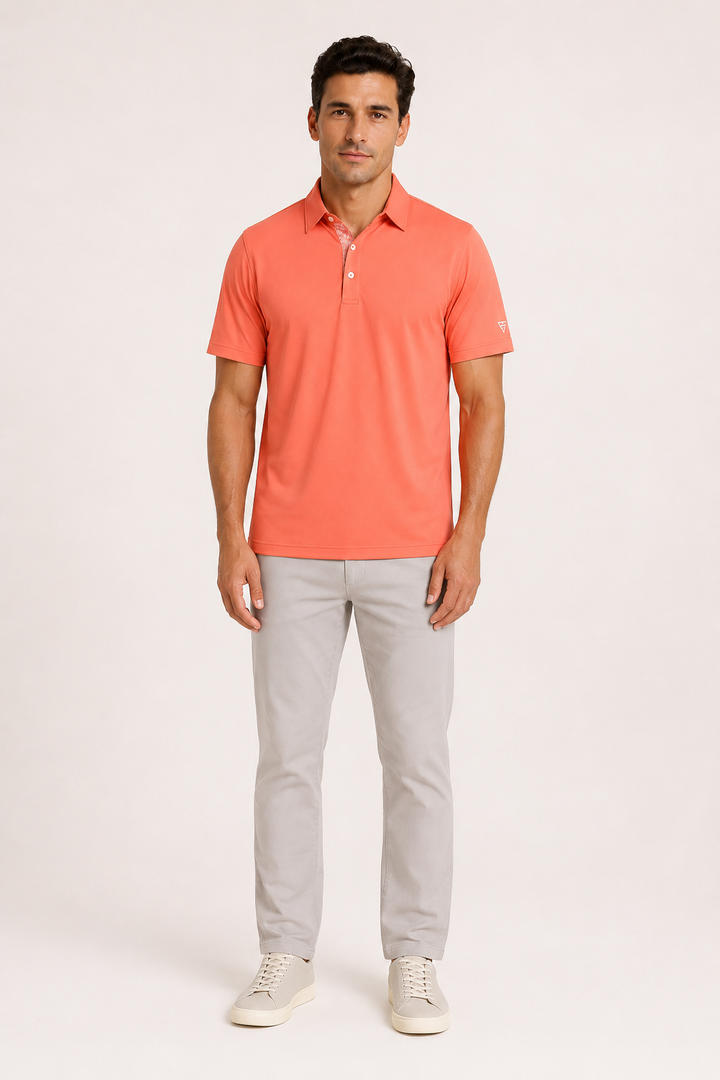 Ademend en sneldrogend herenpoloshirt met korte mouwen - Norbert