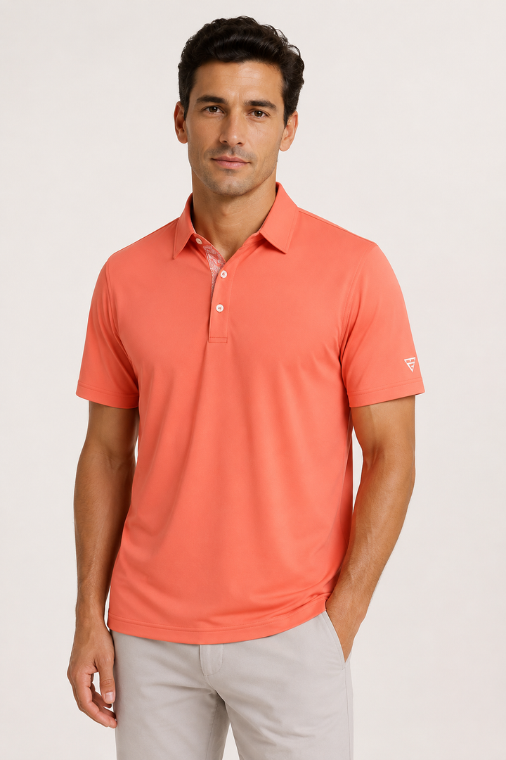 Ademend en sneldrogend herenpoloshirt met korte mouwen - Norbert