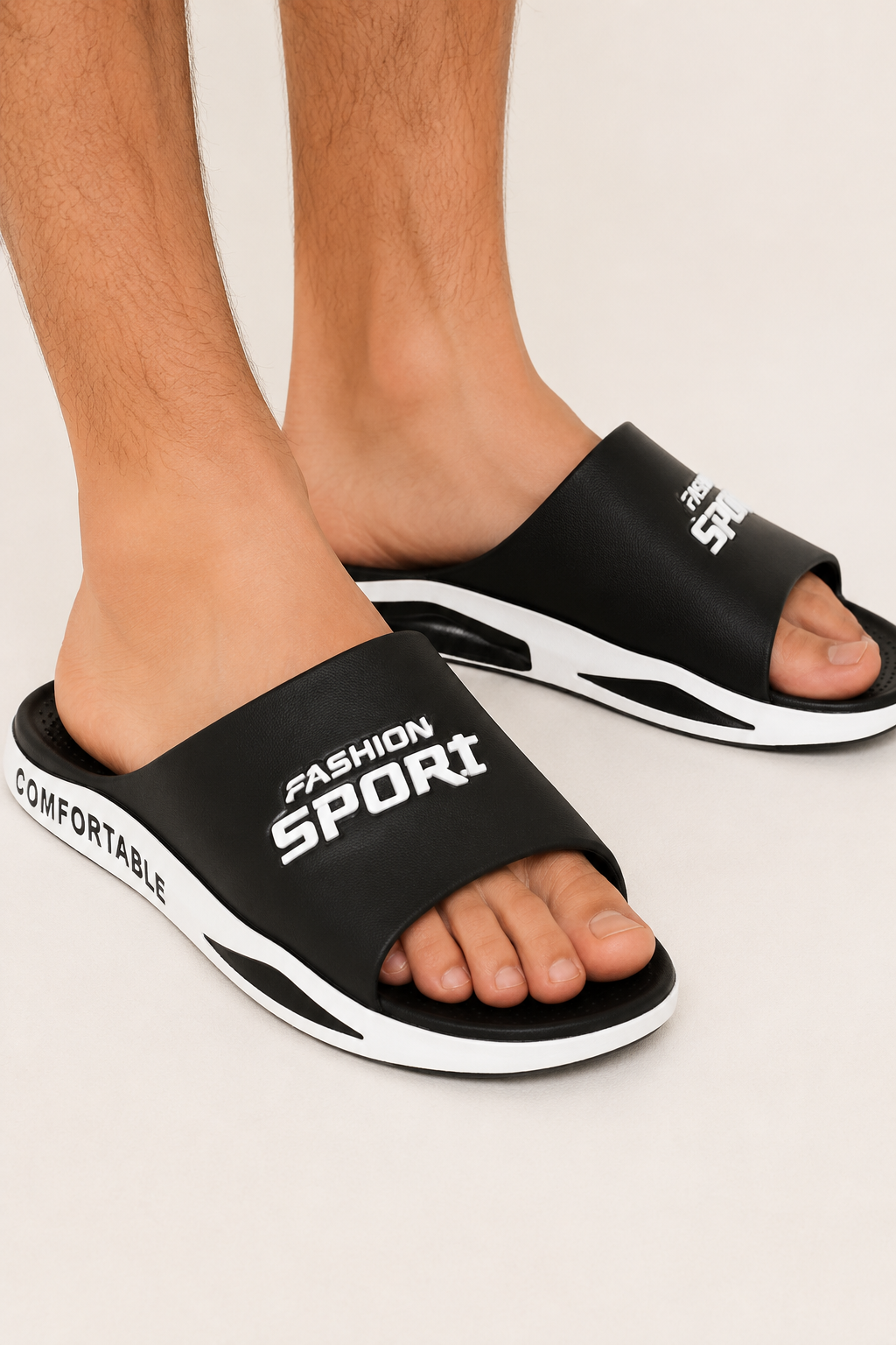 Strandsandalen voor heren met ergonomische, antislipzool - Ansgar