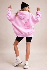 Lichtroze - Roze print