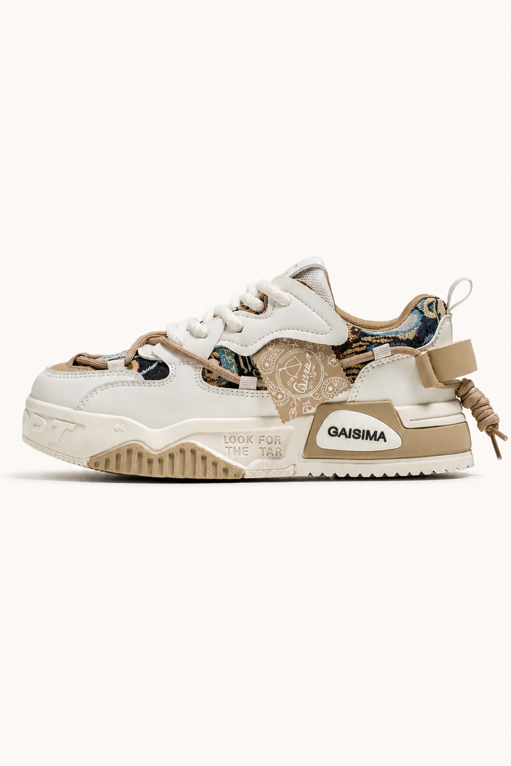 Urban casual herensportschoenen met dikke zolen - Kaelor