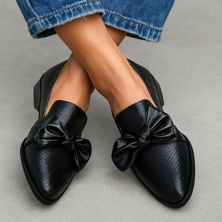 Loafers met strik - Vanessa