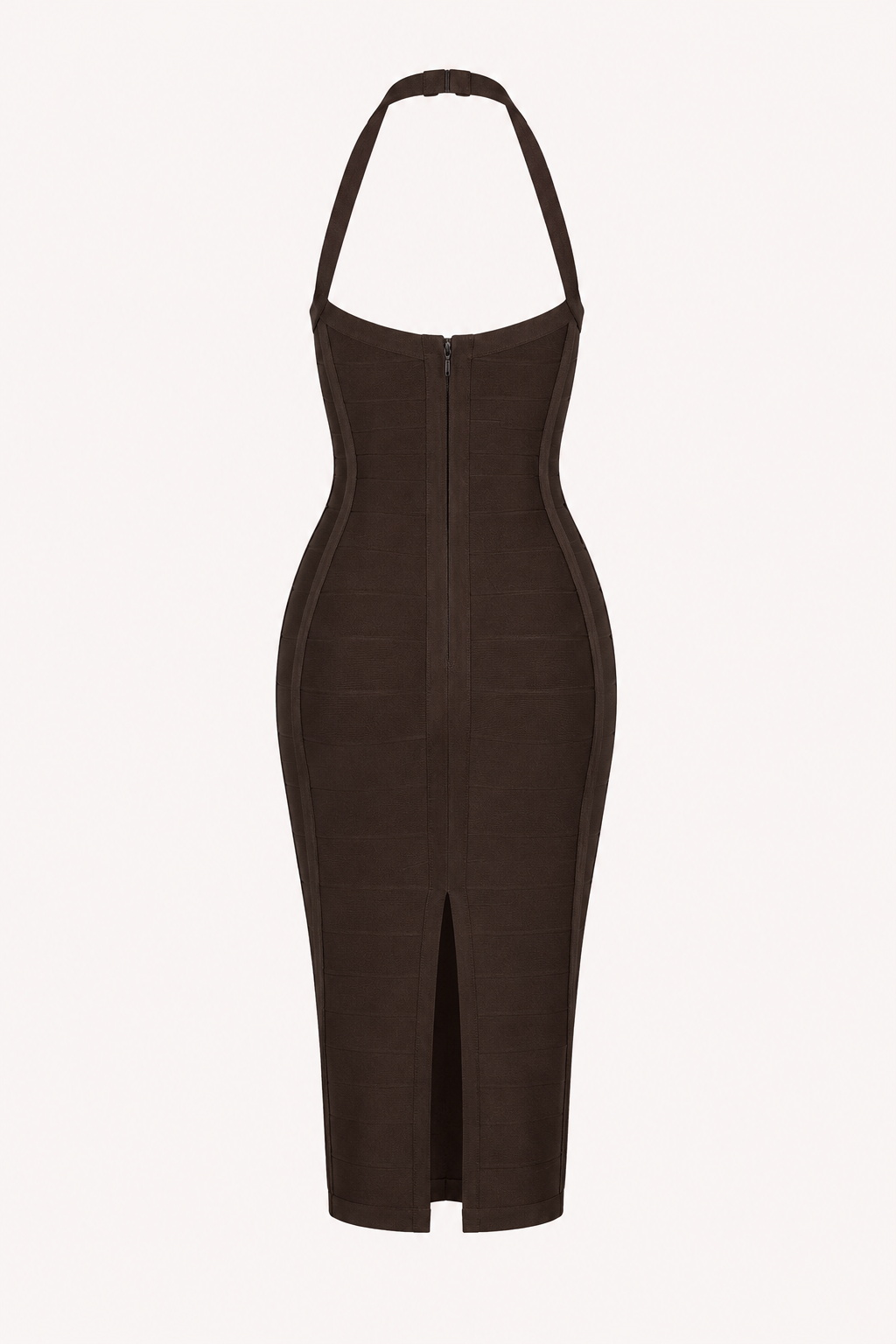 Elegante bandagejurk met halterhals - Erika