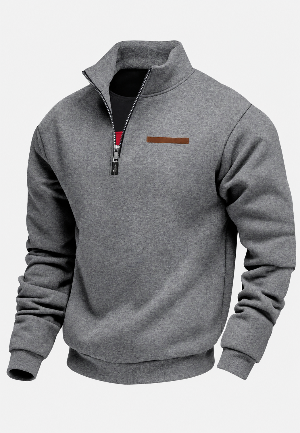 Sweater met halve rits voor de herfst - Nereo