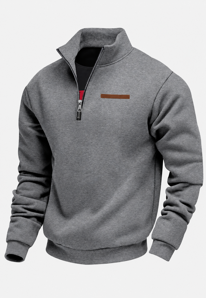 Sweater met halve rits voor de herfst - Nereo