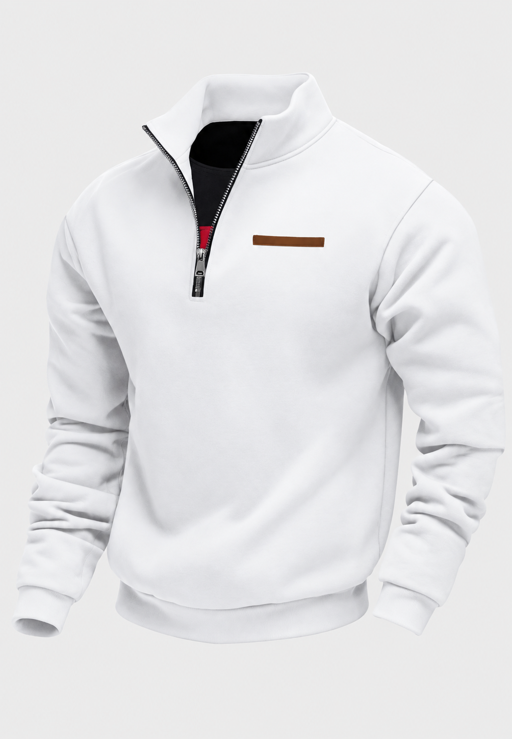 Sweater met halve rits voor de herfst - Nereo