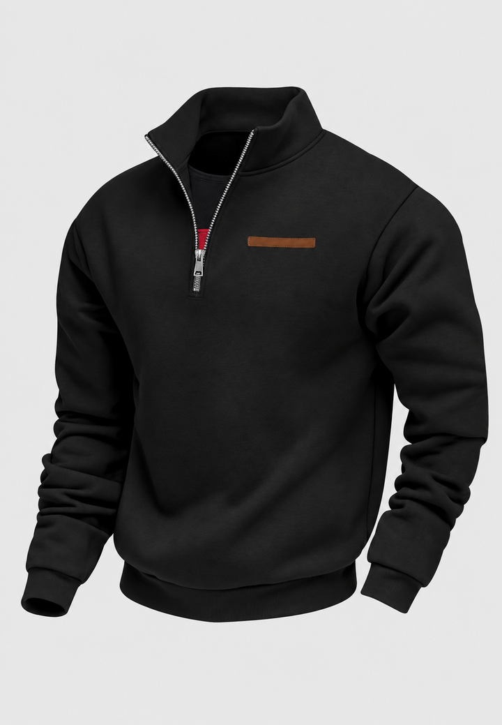 Sweater met halve rits voor de herfst - Nereo