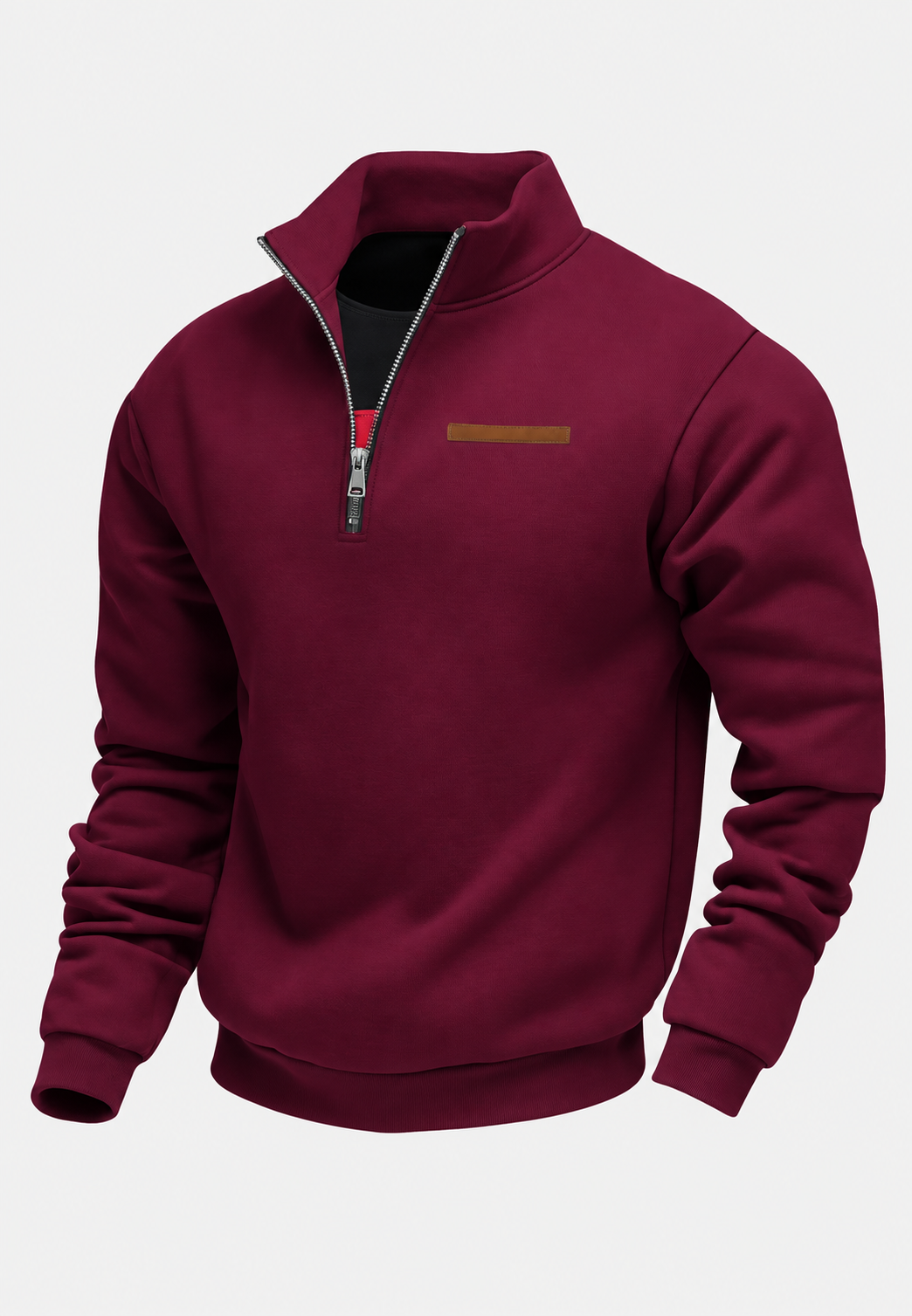Sweater met halve rits voor de herfst - Nereo