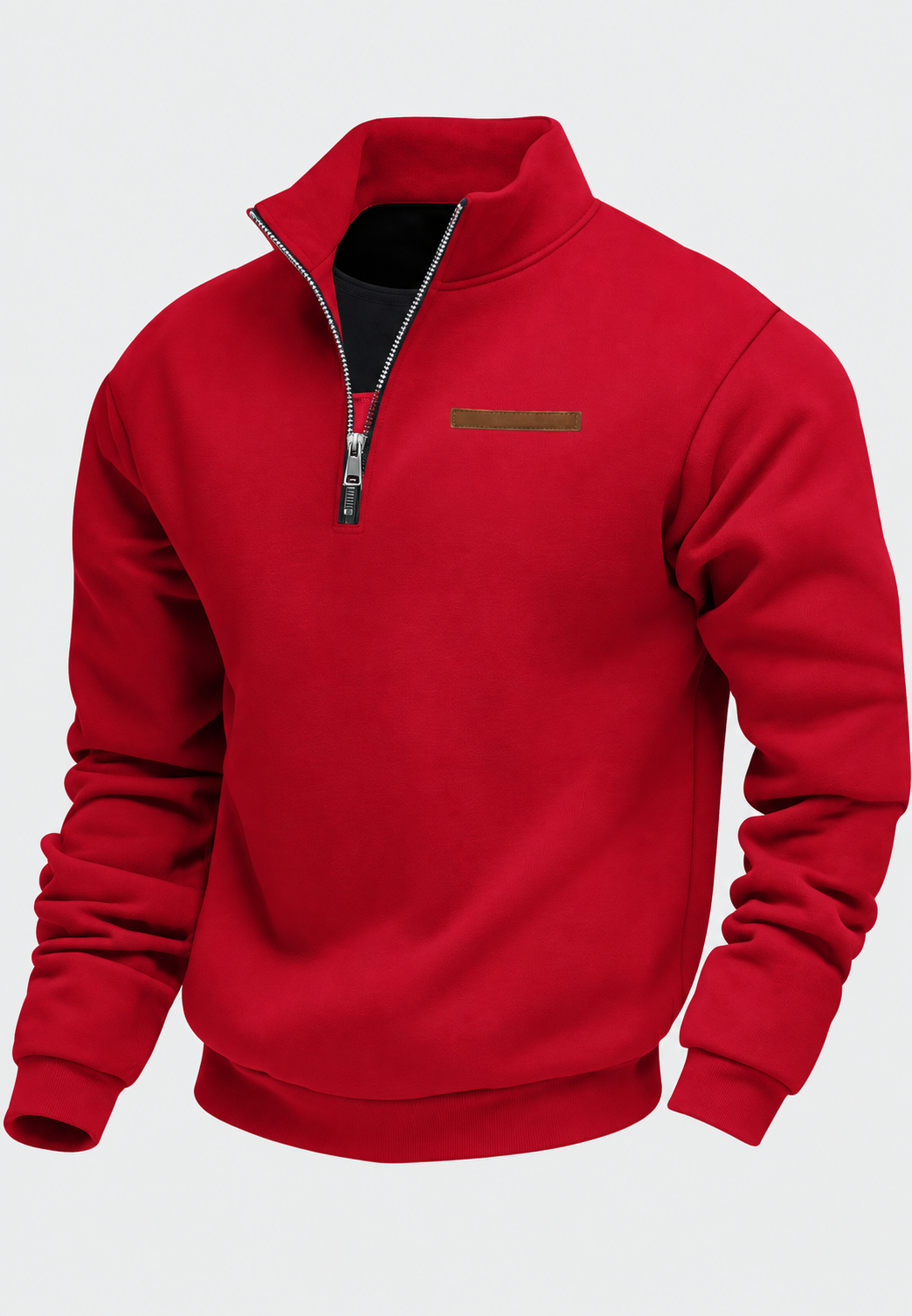 Sweater met halve rits voor de herfst - Nereo