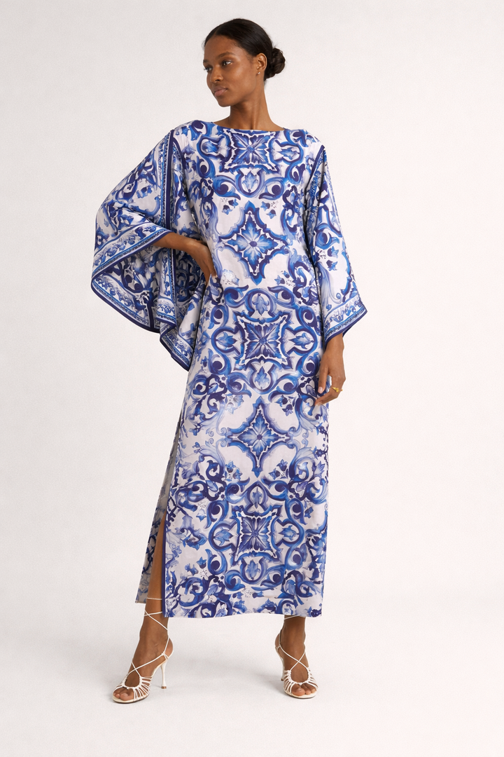Maxi-jurk met losse tuniek voor dames - Camila
