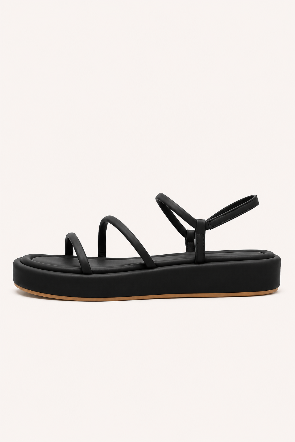 Platformsandalen voor dames met minimalistische bandjes - Malwine