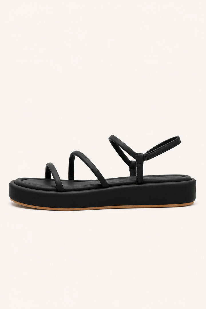 Platformsandalen voor dames met minimalistische bandjes - Malwine