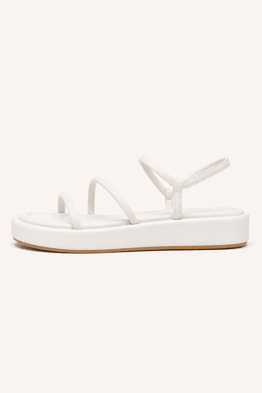 Platformsandalen voor dames met minimalistische bandjes - Malwine