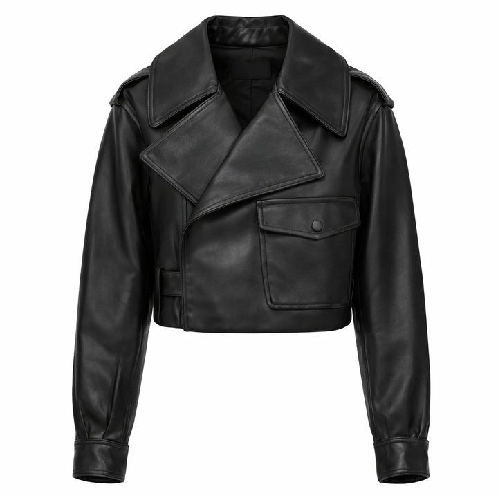 Lichtgewicht damesjack met brede revers - Lauren