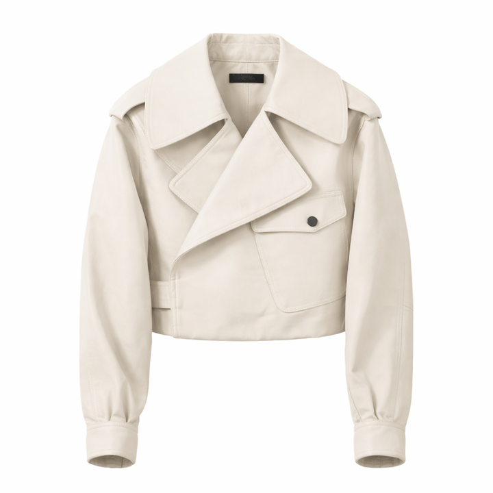 Lichtgewicht damesjack met brede revers - Lauren