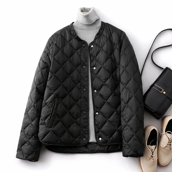 Gewatteerd damesjack voor tussen het seizoen - Alina