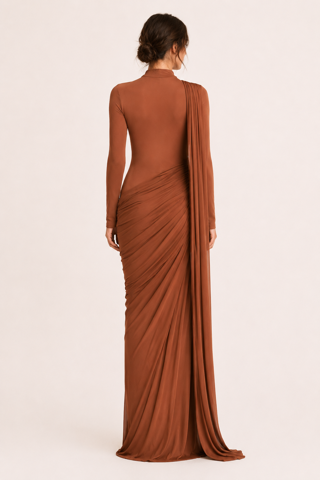 Elegante bruidsjurk met lange mouwen - Gisela