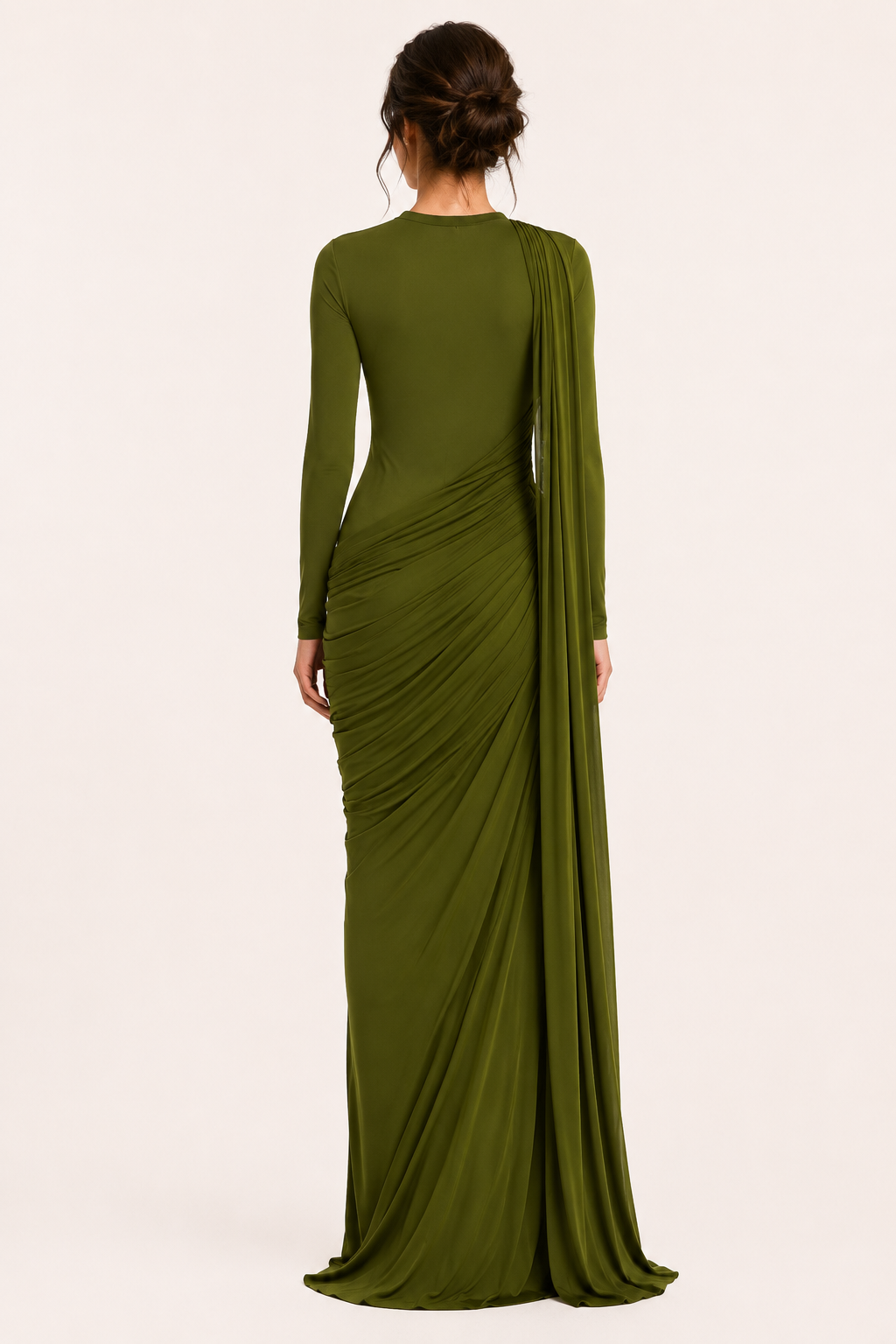 Elegante bruidsjurk met lange mouwen - Gisela