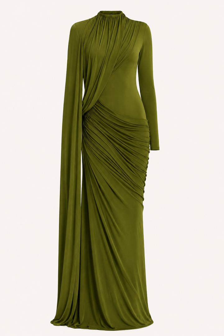 Elegante bruidsjurk met lange mouwen - Gisela