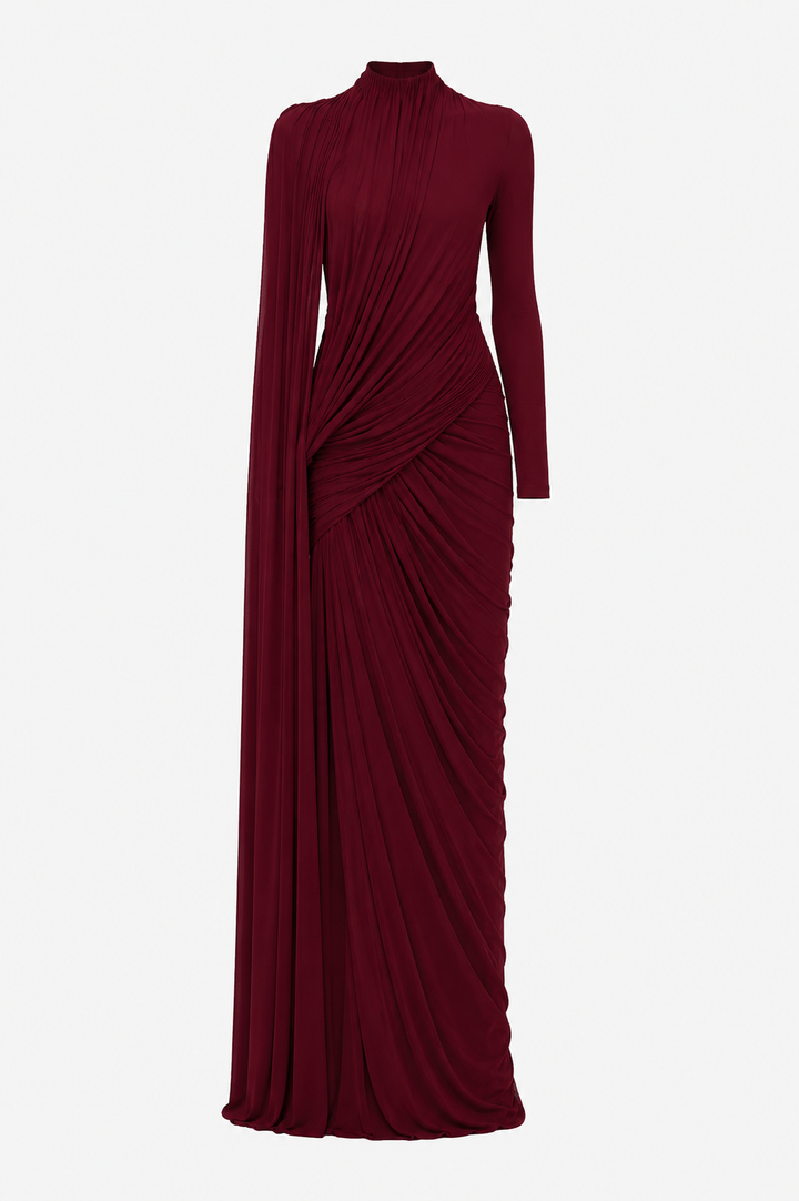 Elegante bruidsjurk met lange mouwen - Gisela