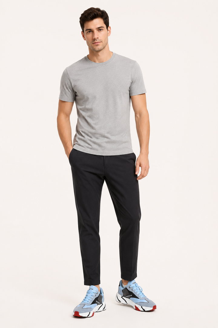 Casual herenschoenen met dikke zool en veel draagcomfort - Rainer