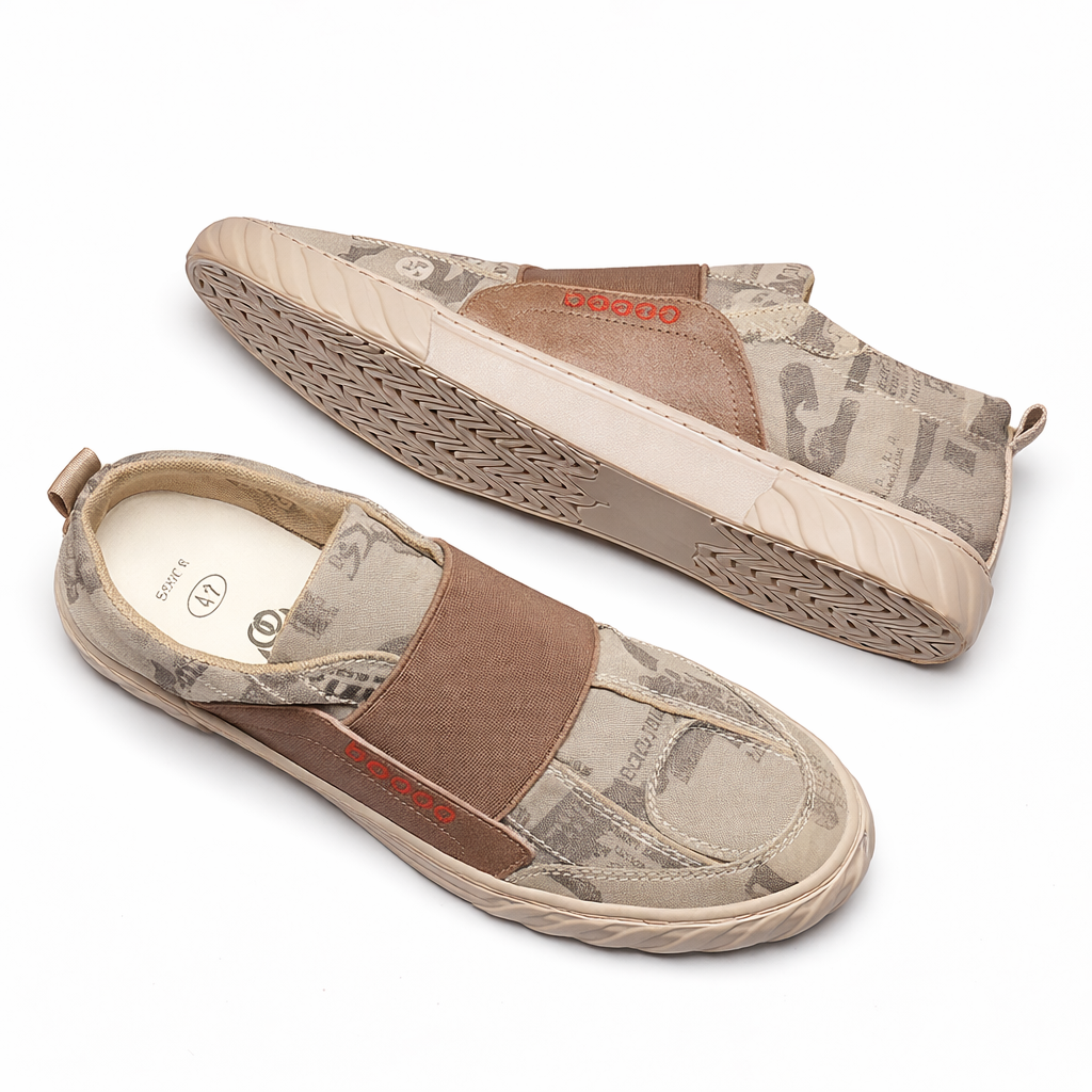 Sportschoenen zonder veters voor heren met elastische band - Nerix