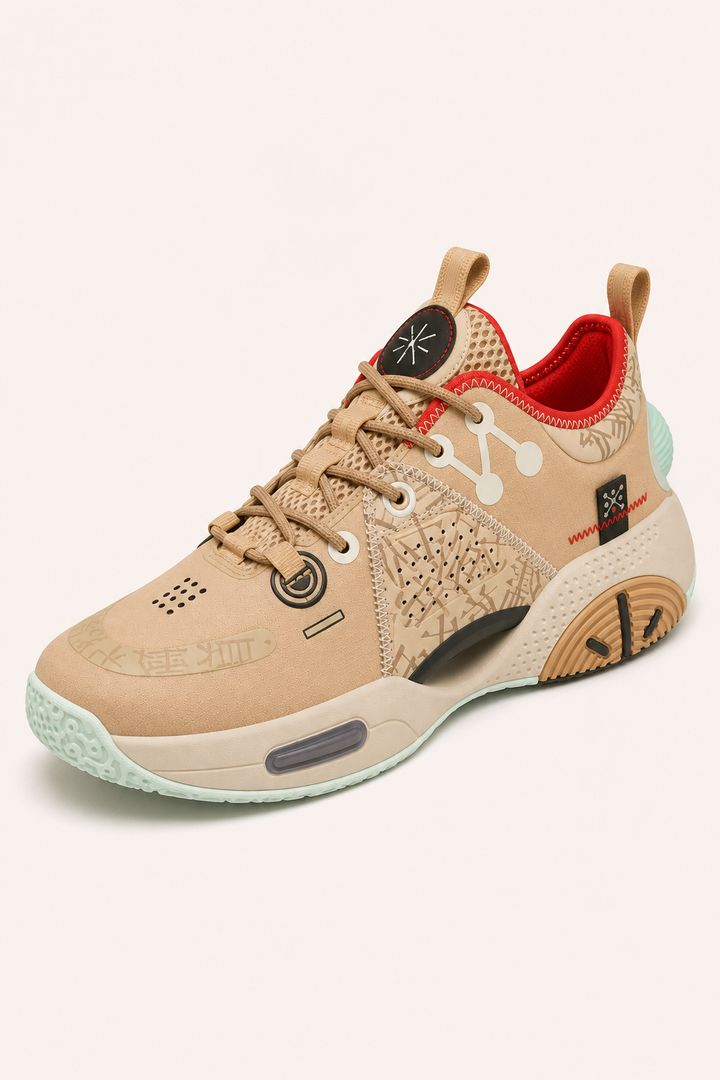 Basketbalschoenen voor heren met lage schacht - Allan