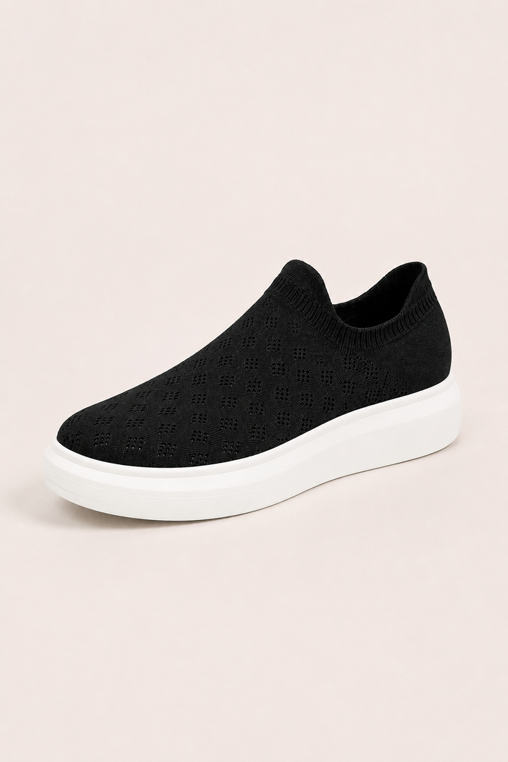 Slip-on herenschoenen van elastisch breiwerk met ademend ontwerp - Armando