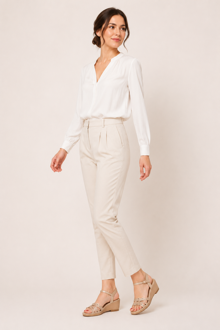 Stijlvolle orthopedische sandalen voor dames met lage sleehak - Romina