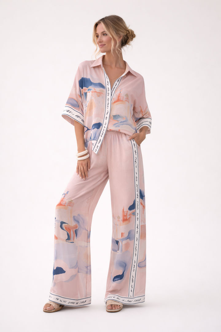 Damesoutfit met patroon - Zara