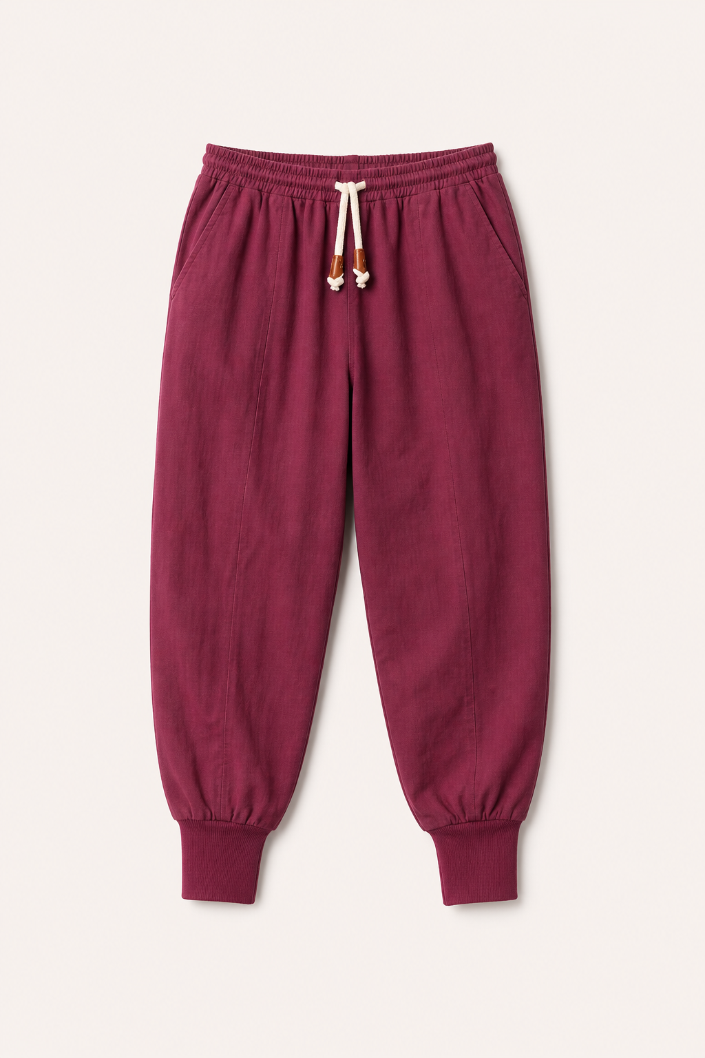 Jogger broek met elastiek in de taille en trekkoord - Rayan