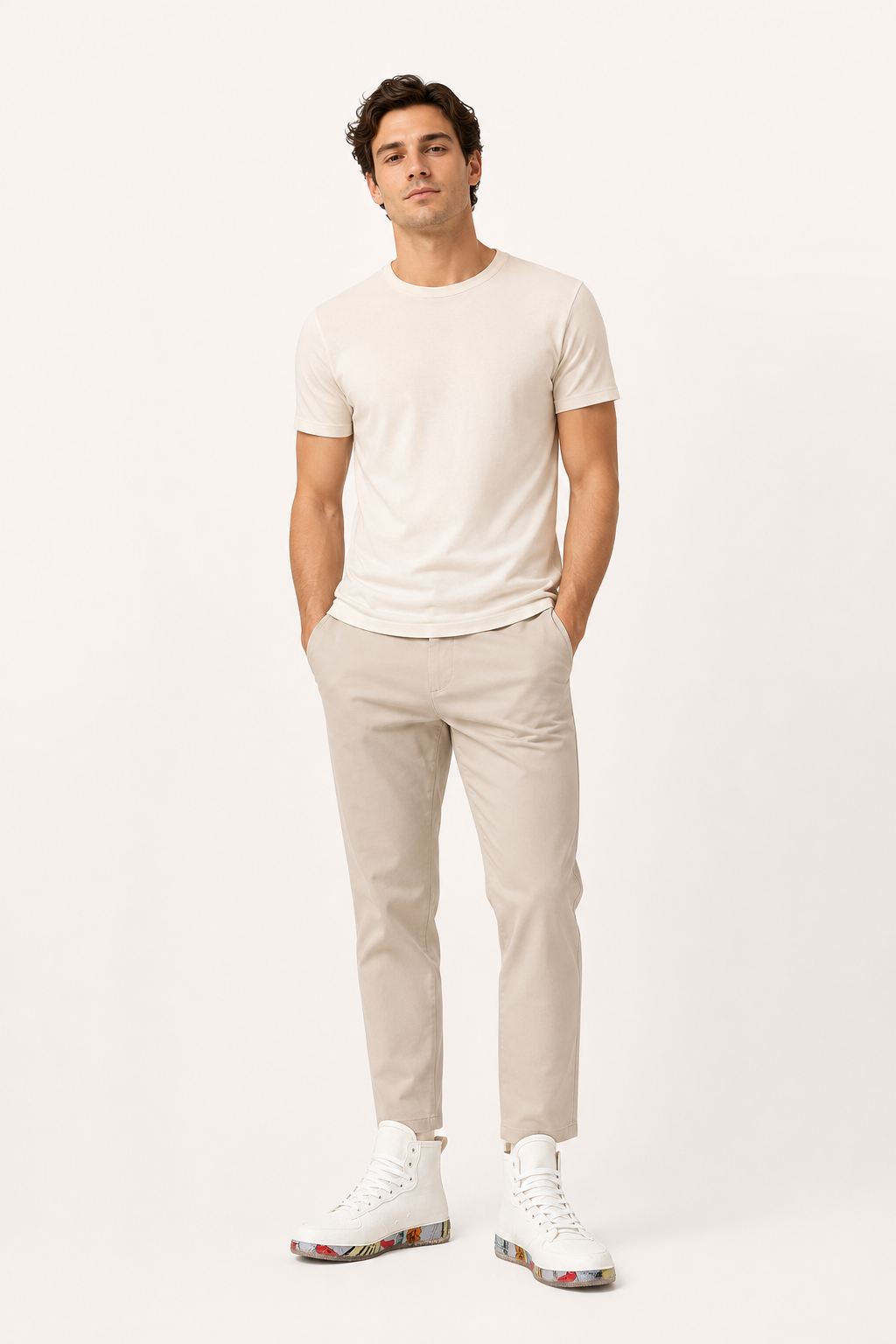 Waterdichte herensneakers in urban-stijl met veters - Klaus