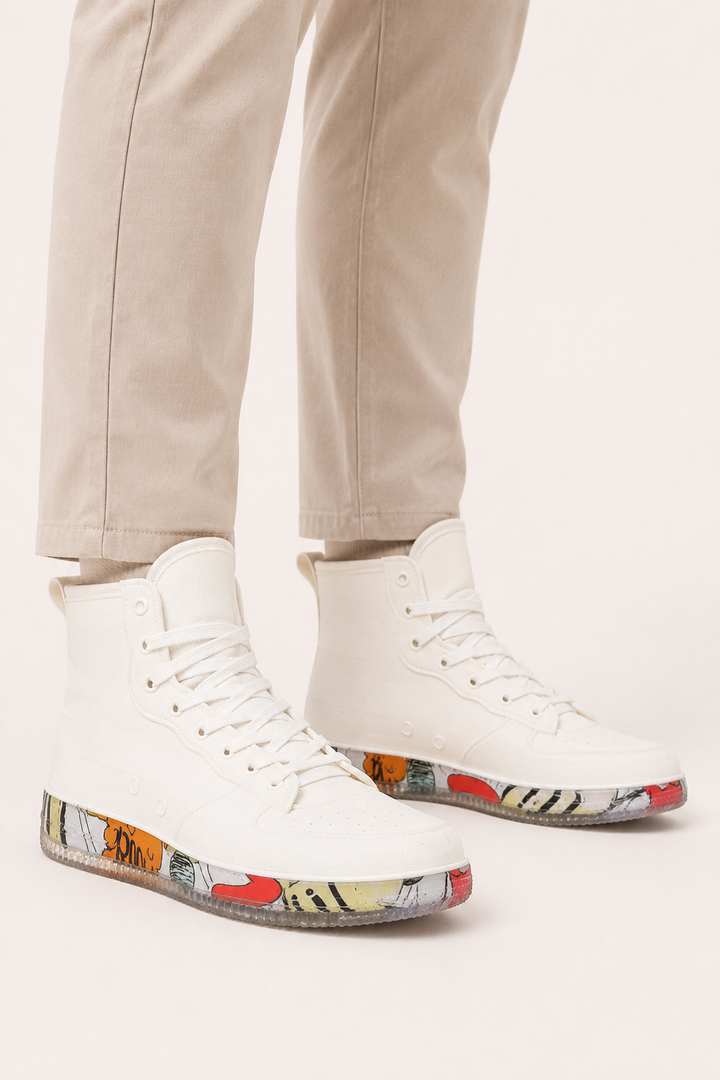 Waterdichte herensneakers in urban-stijl met veters - Klaus