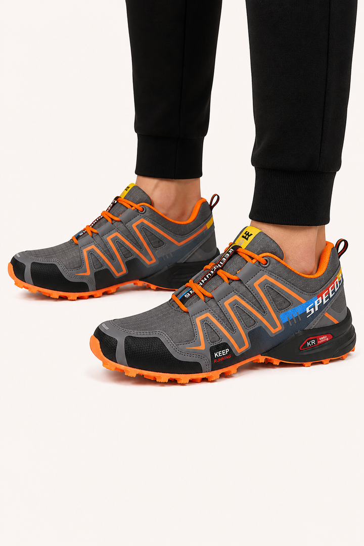 Lichtgewicht slipvaste trailschoenen voor heren - Cilian
