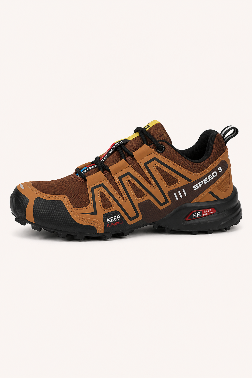 Lichtgewicht slipvaste trailschoenen voor heren - Cilian