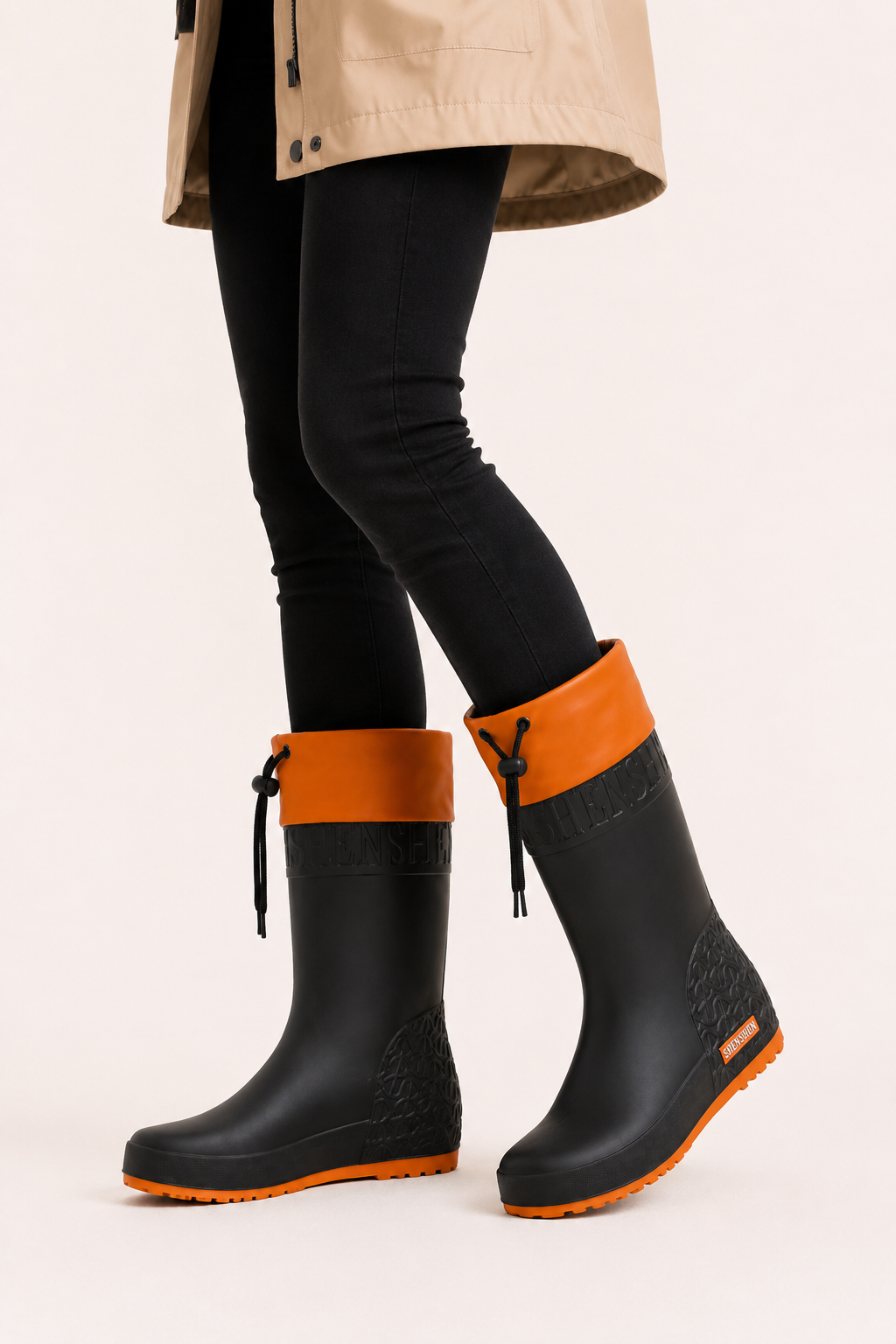 Waterdichte regenlaarzen voor dames met hoge schacht - Rieke