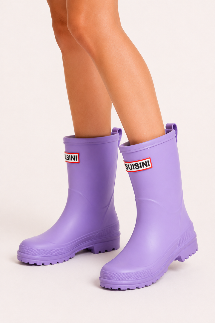 Antislip regenlaarzen voor dames, halfhoog - Selma