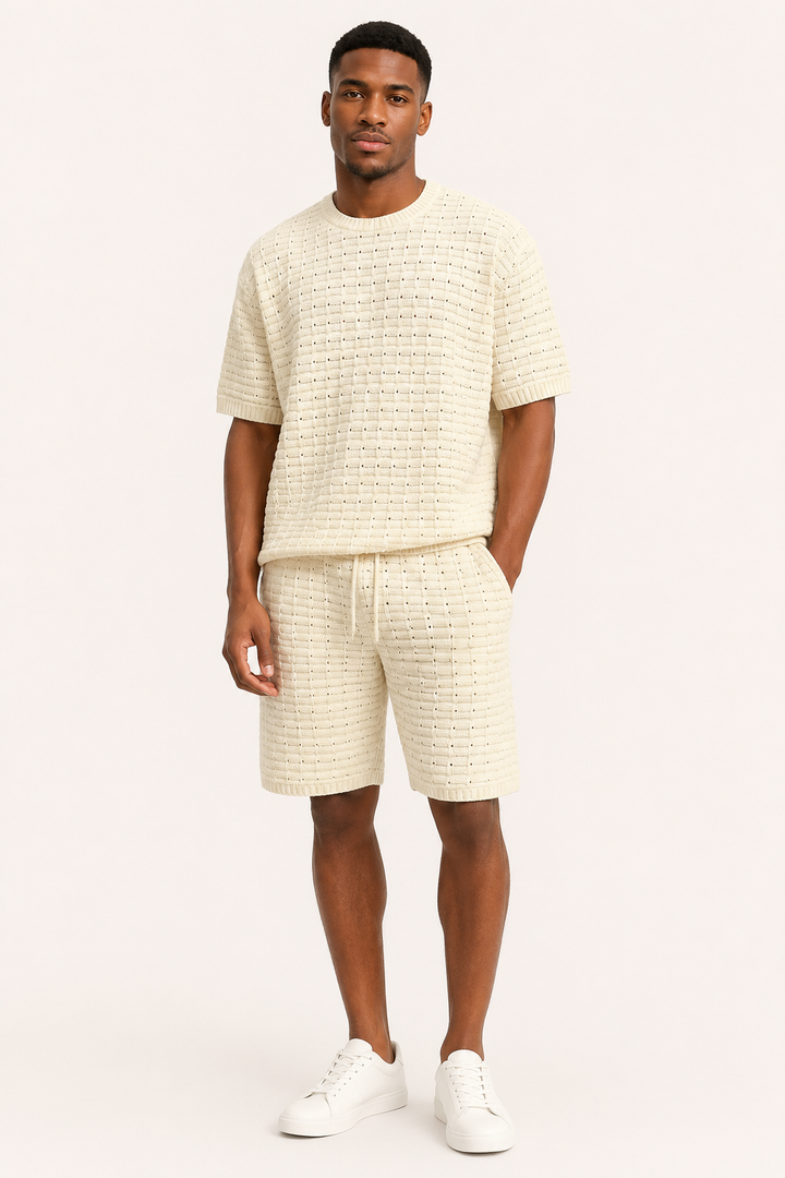 Herenset zomershort en t-shirt - Oskar