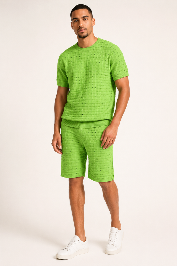 Herenset zomershort en t-shirt - Oskar