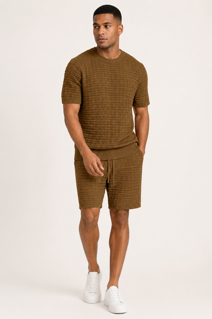 Herenset zomershort en t-shirt - Oskar