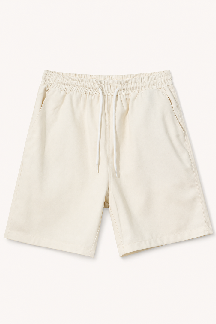 Heren casual bermuda met elastische taille en koord - Tarma