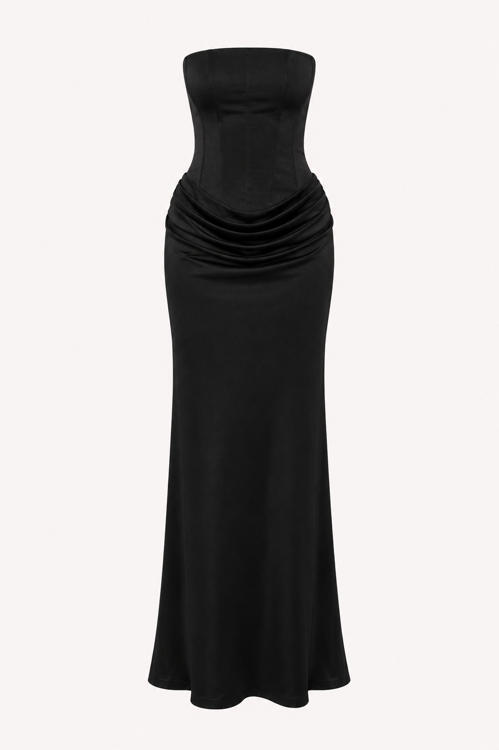 Elegante lange jurk voor dames met slanke pasvorm - Leni