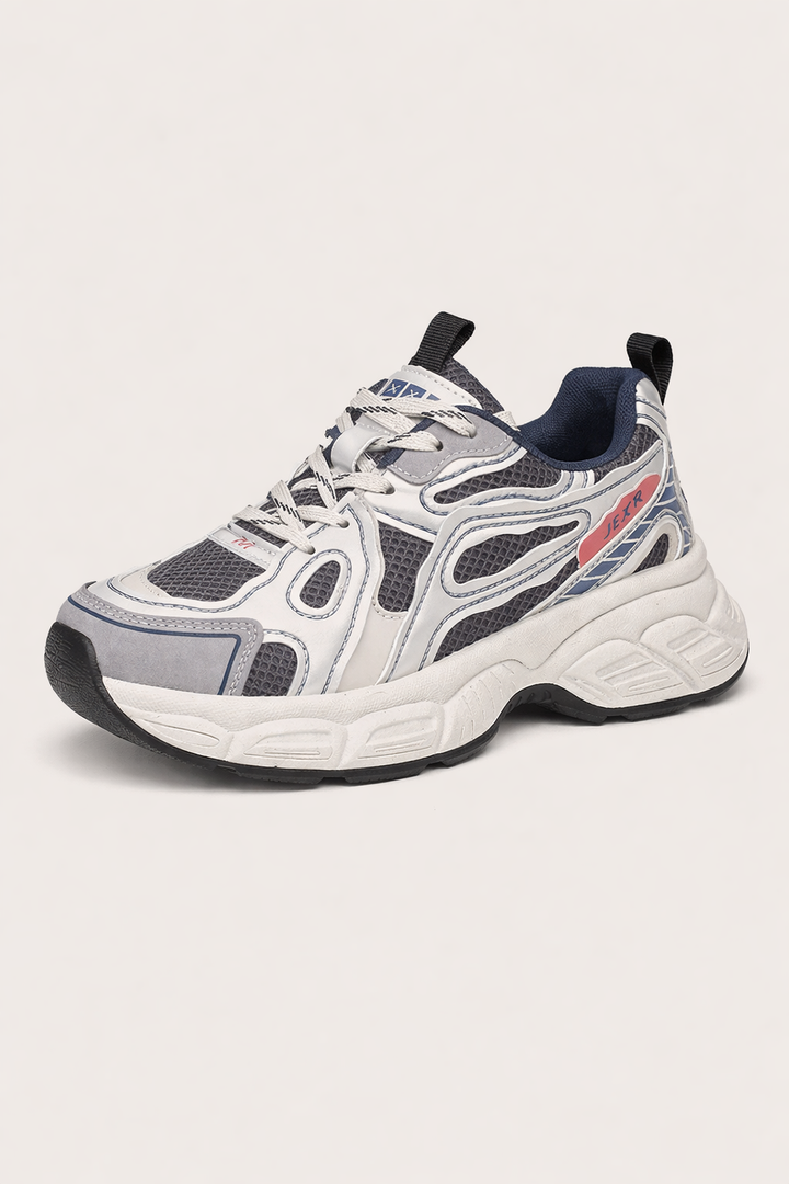 Damesschoenen in retrostijl met brede zool - Jane