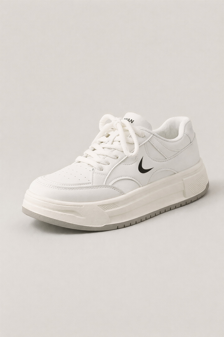 Stoere damessneakers met lichtgewicht platform - Martina